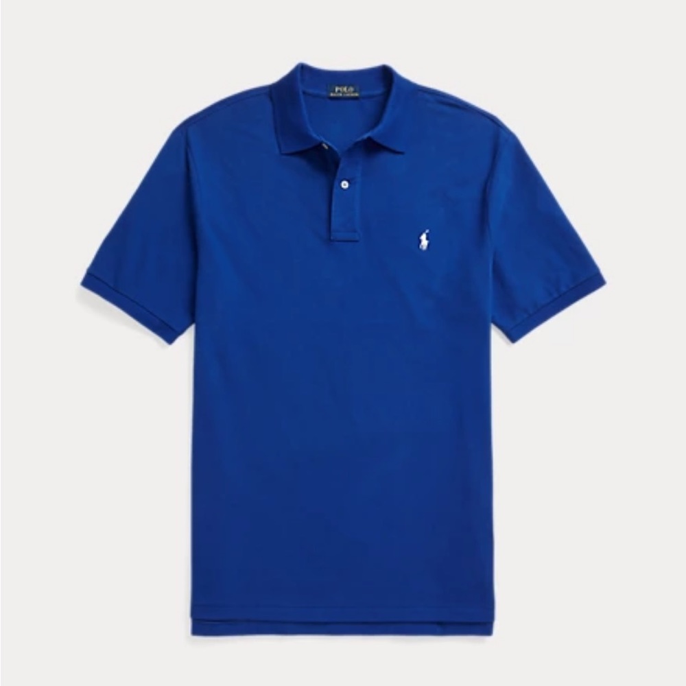 Polo Ralph Lauren mesh shirt. Blue. NWT. 2XLT